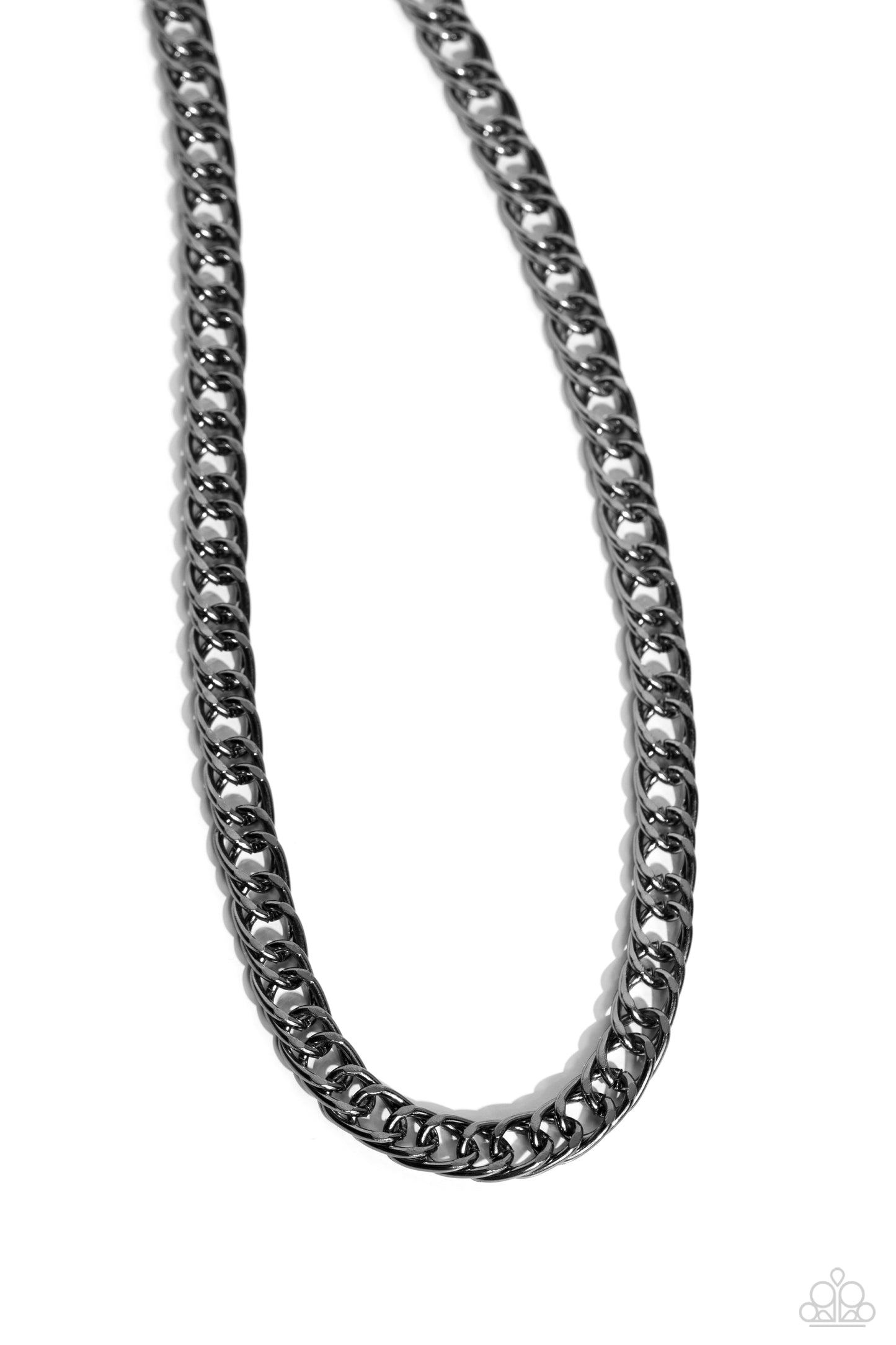 Paparazzi Ground Game - Black Necklace