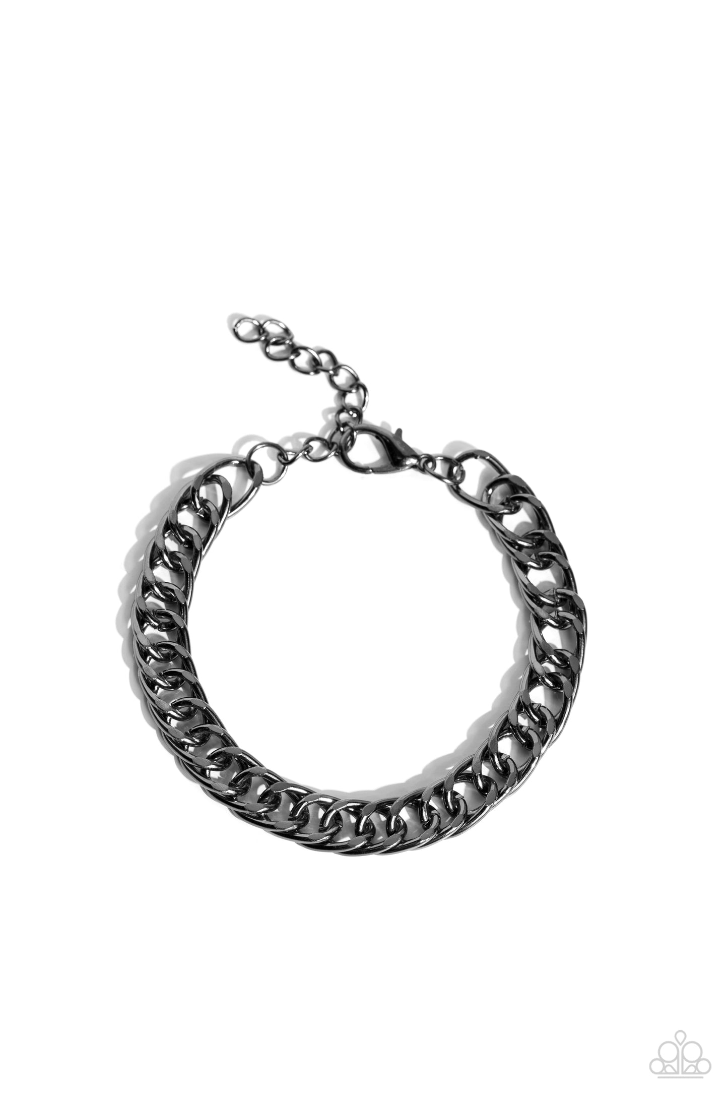 Paparazzi Game-Changing Couture - Black Bracelet
