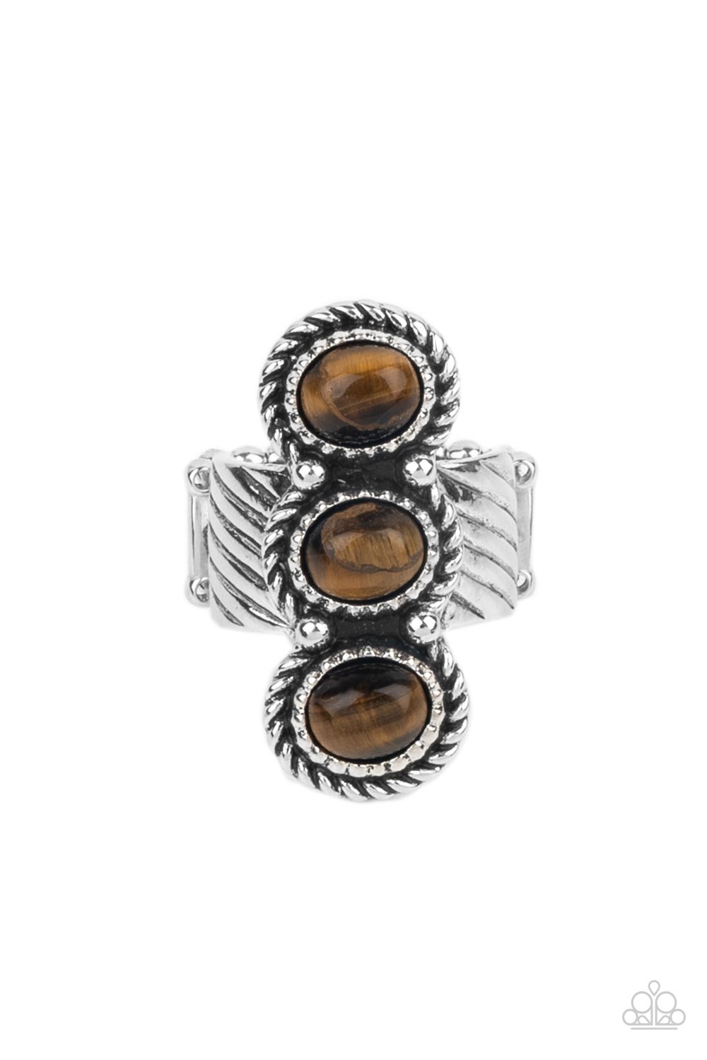 Paparazzi Peaceful Paradise - Brown Ring