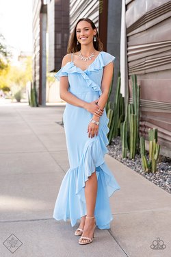 Prismatic Proposal - White Paparazzi Necklace