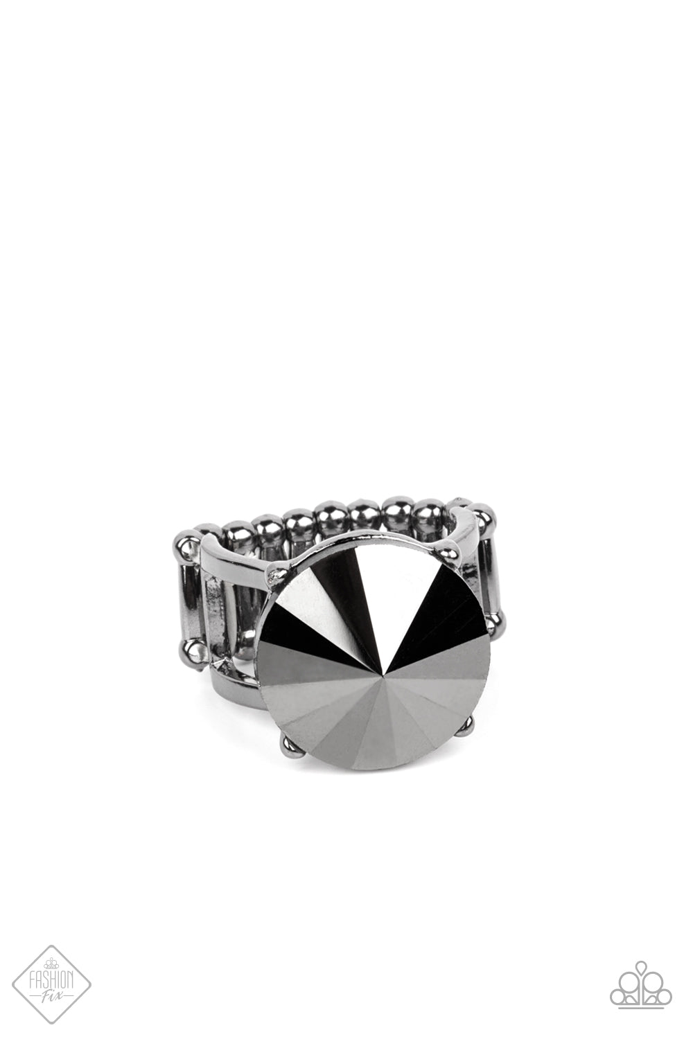 Showcase Social - Black Paparazzi Ring