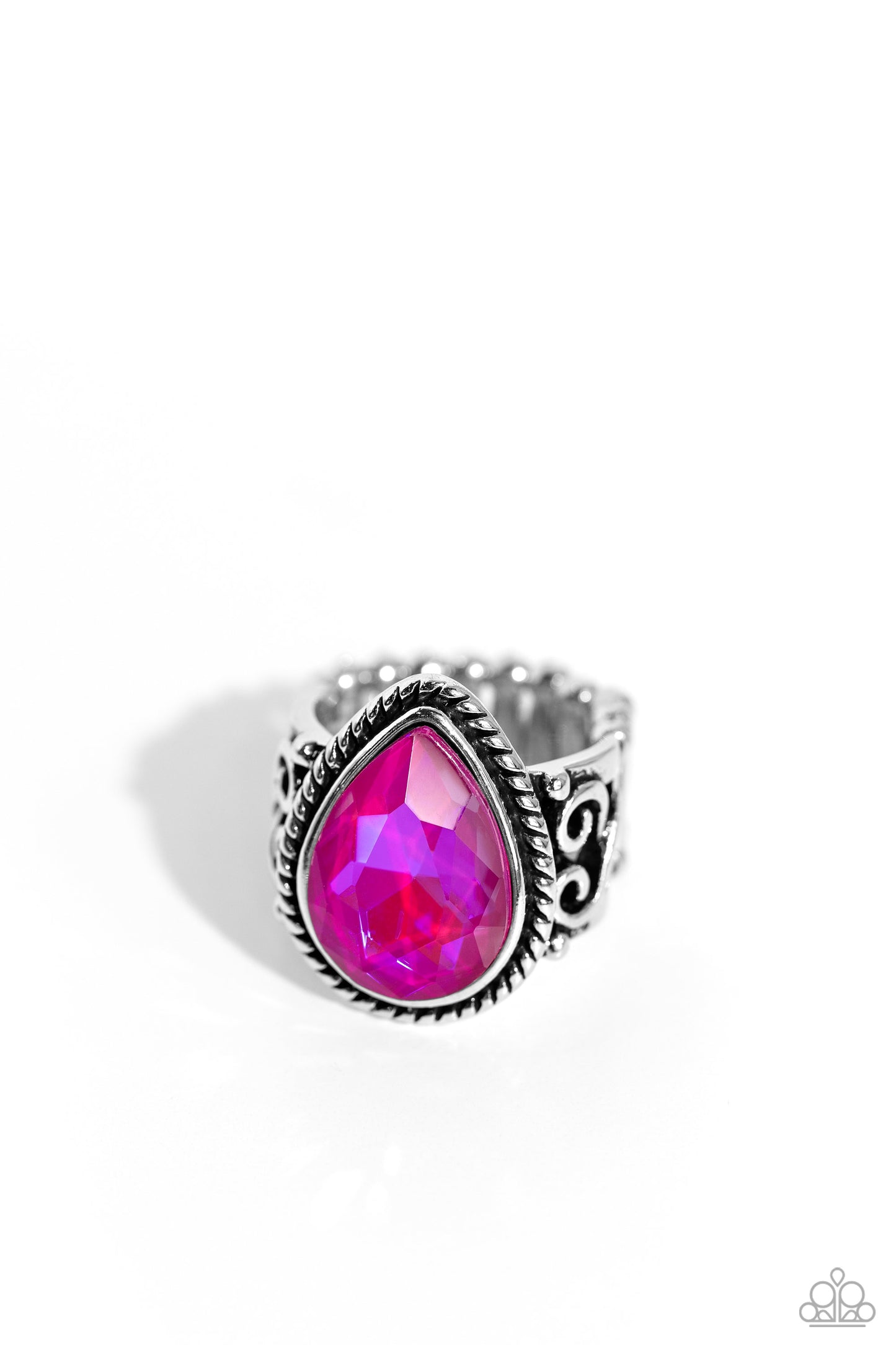 Supernatural Sparkle - Pink Paparazzi Ring