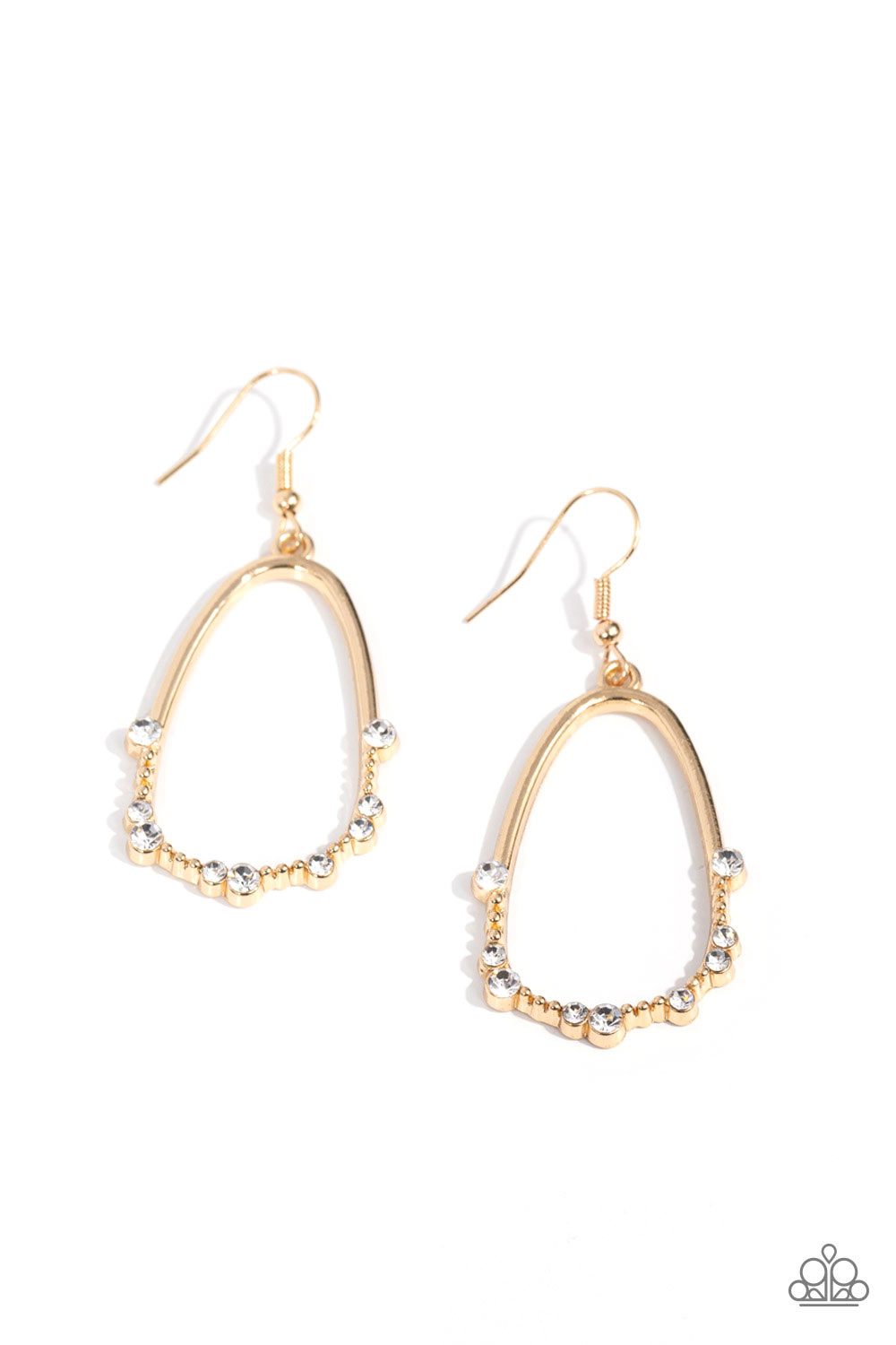 Paparazzi Ready Or YACHT - Gold Earrings