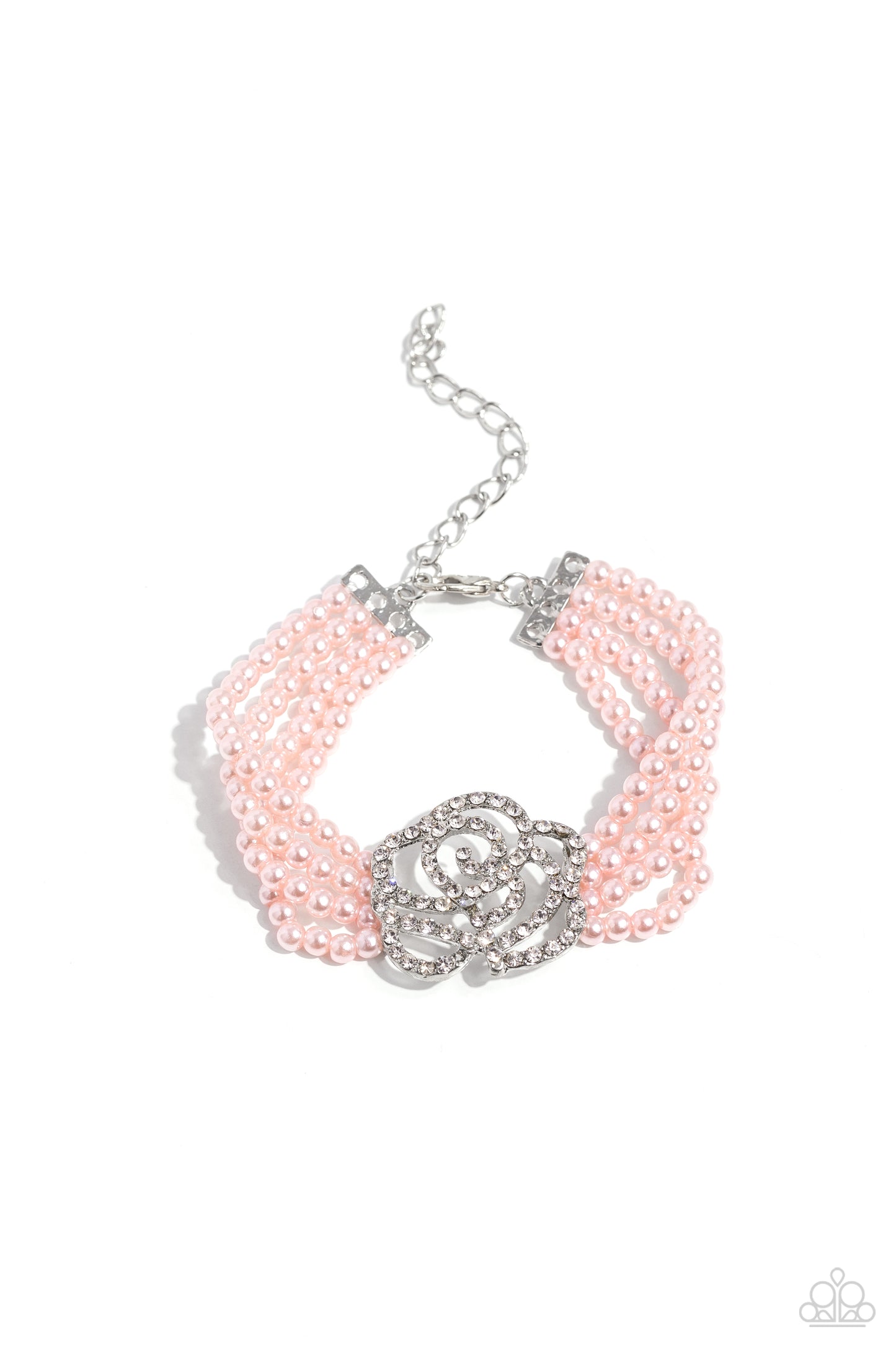 Paparazzi Regal Rose - Pink Bracelet