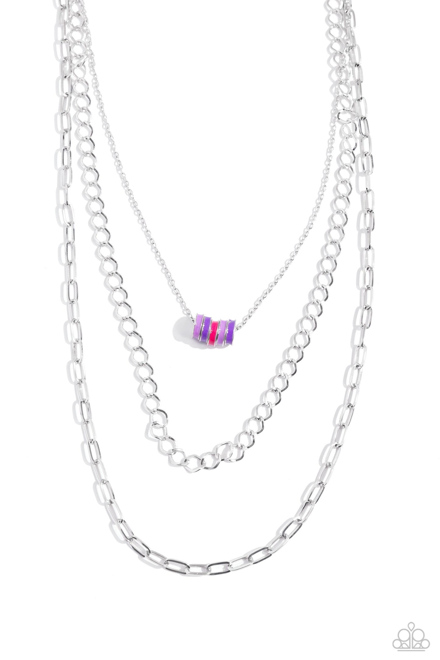 Paparazzi Colorful Cadet - Purple Necklace