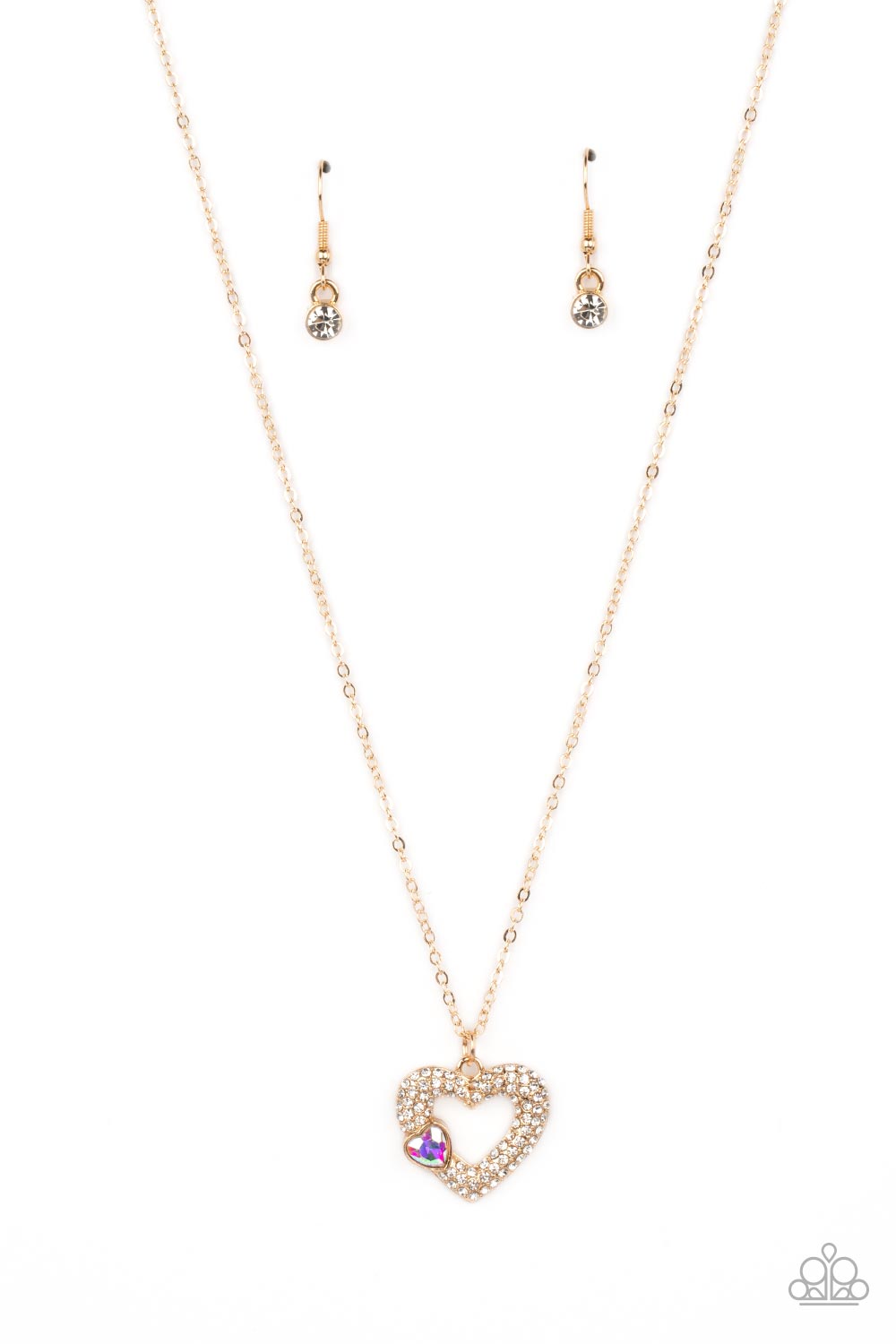 Paparazzi Bedazzled Bliss- Gold Necklace