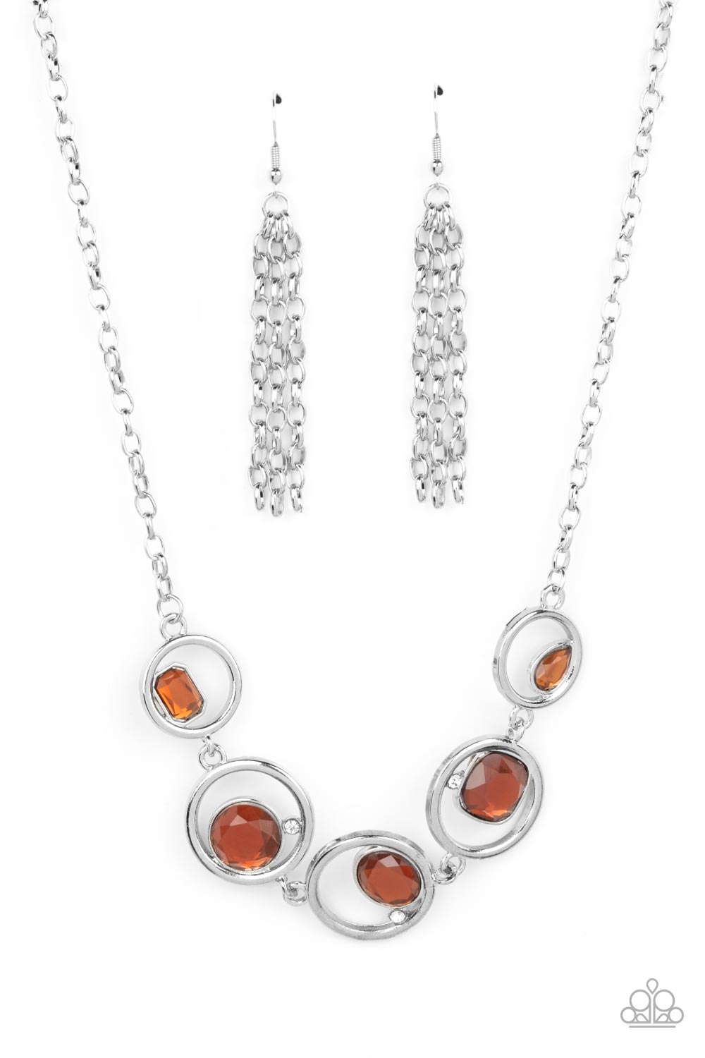 Paparazzi Big Night Out - Brown Necklace