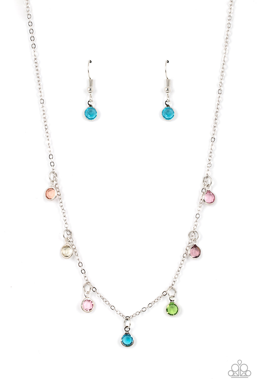 Paparazzi Carefree Charmer - Multi Necklace
