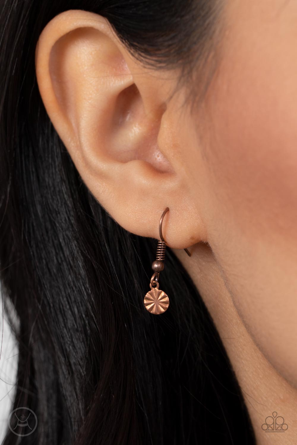 Chiming Charmer - Copper- Paparazzi Necklace