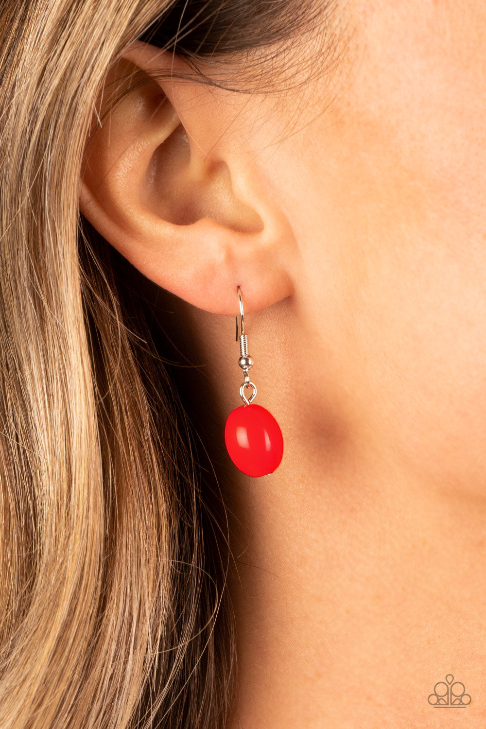 Coastal Cruise - Red Paparazzi Necklace