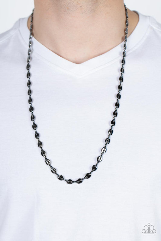 Paparazzi Come Out Swinging - Black Necklace