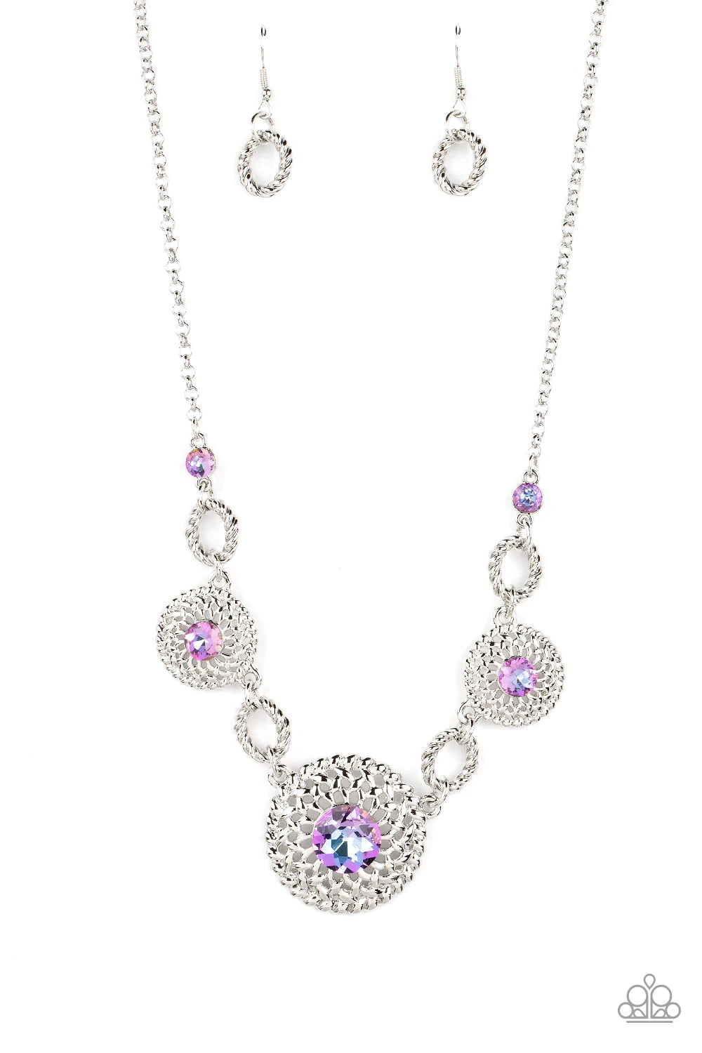 Cosmic Cosmos - Purple - Paparazzi Necklace