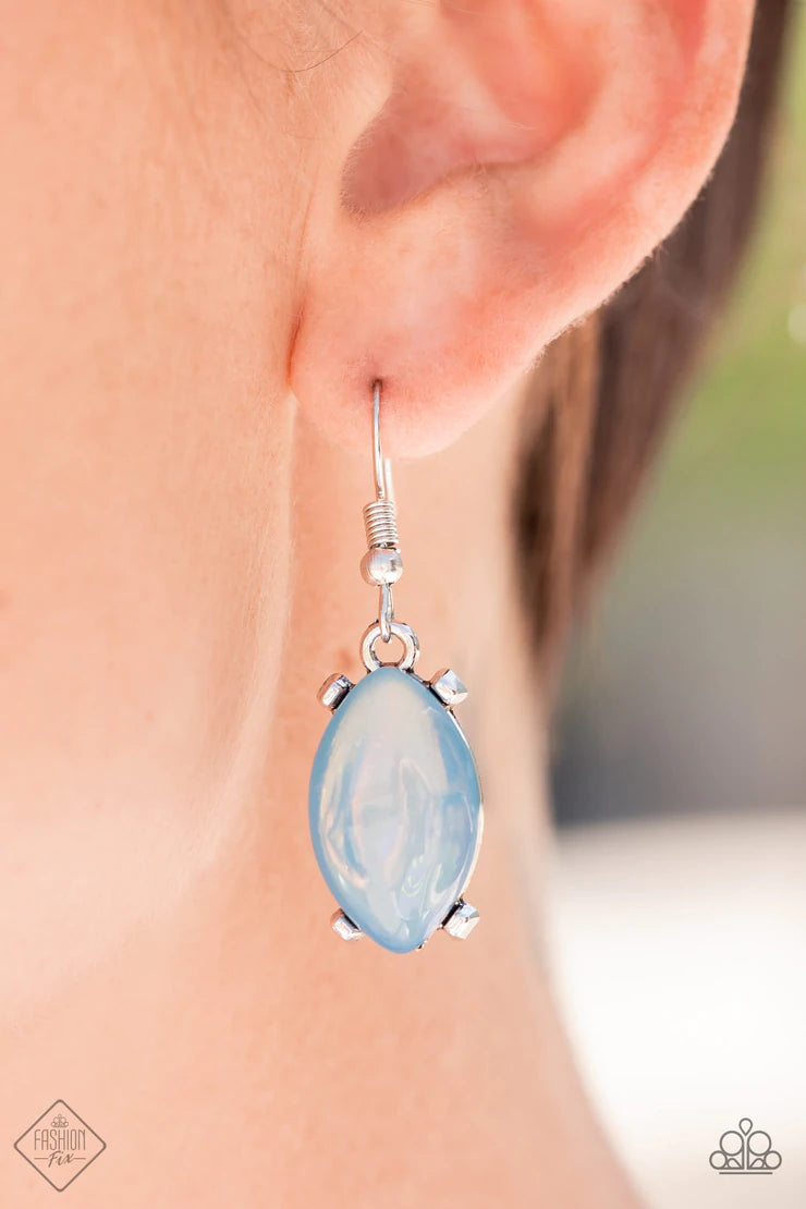 Date Night Nouveau -Blue - Paparazzi Necklace