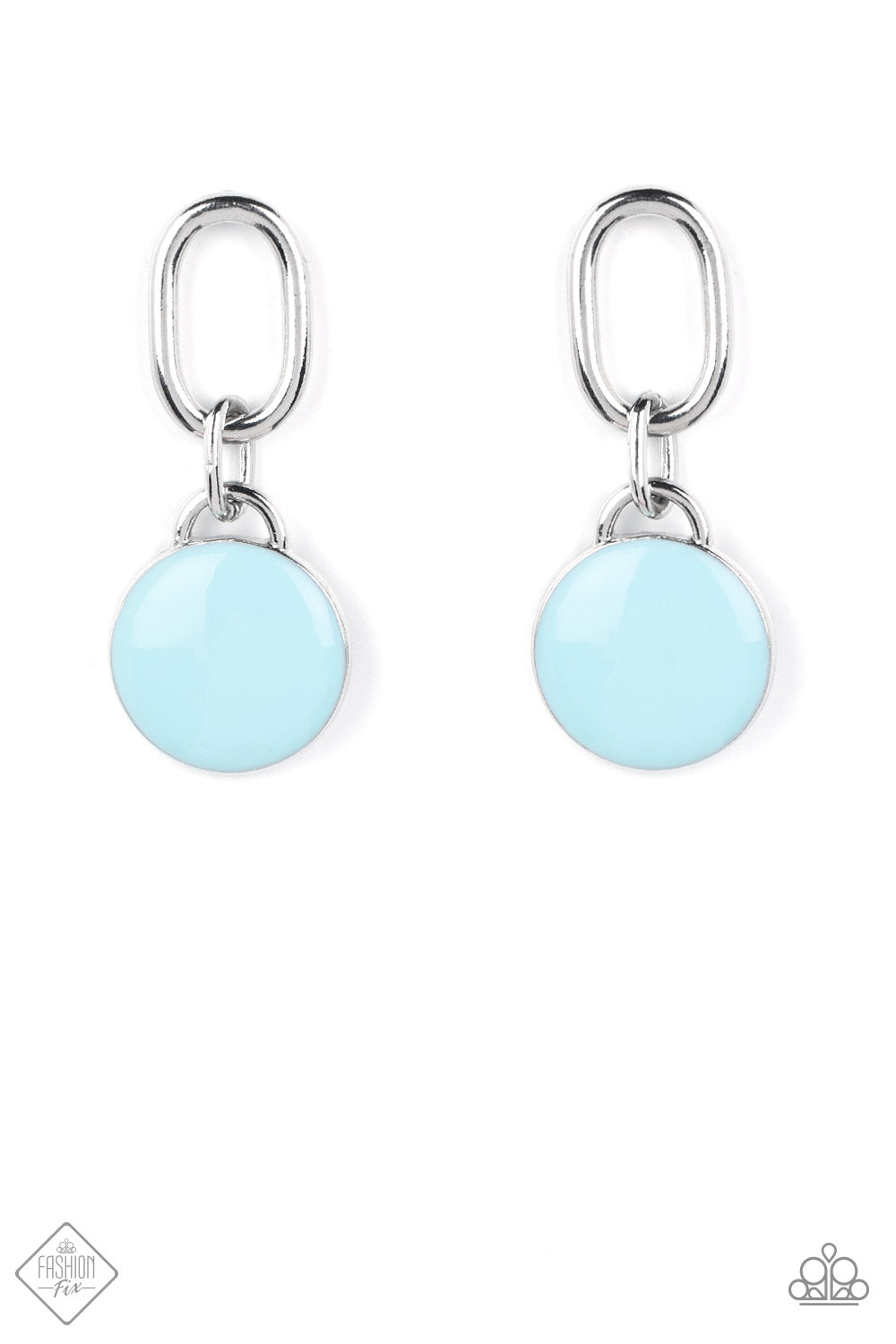 Drop a TINT - Blue Paparazzi Earrings