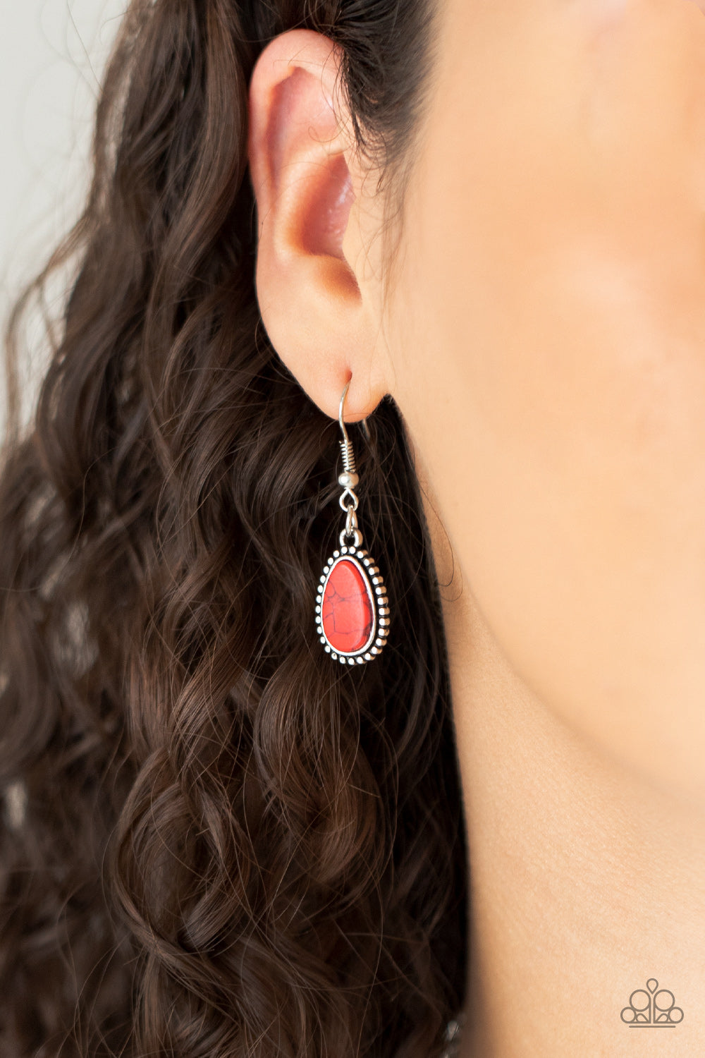 Paparazzi Elemental Eden - Red Necklace