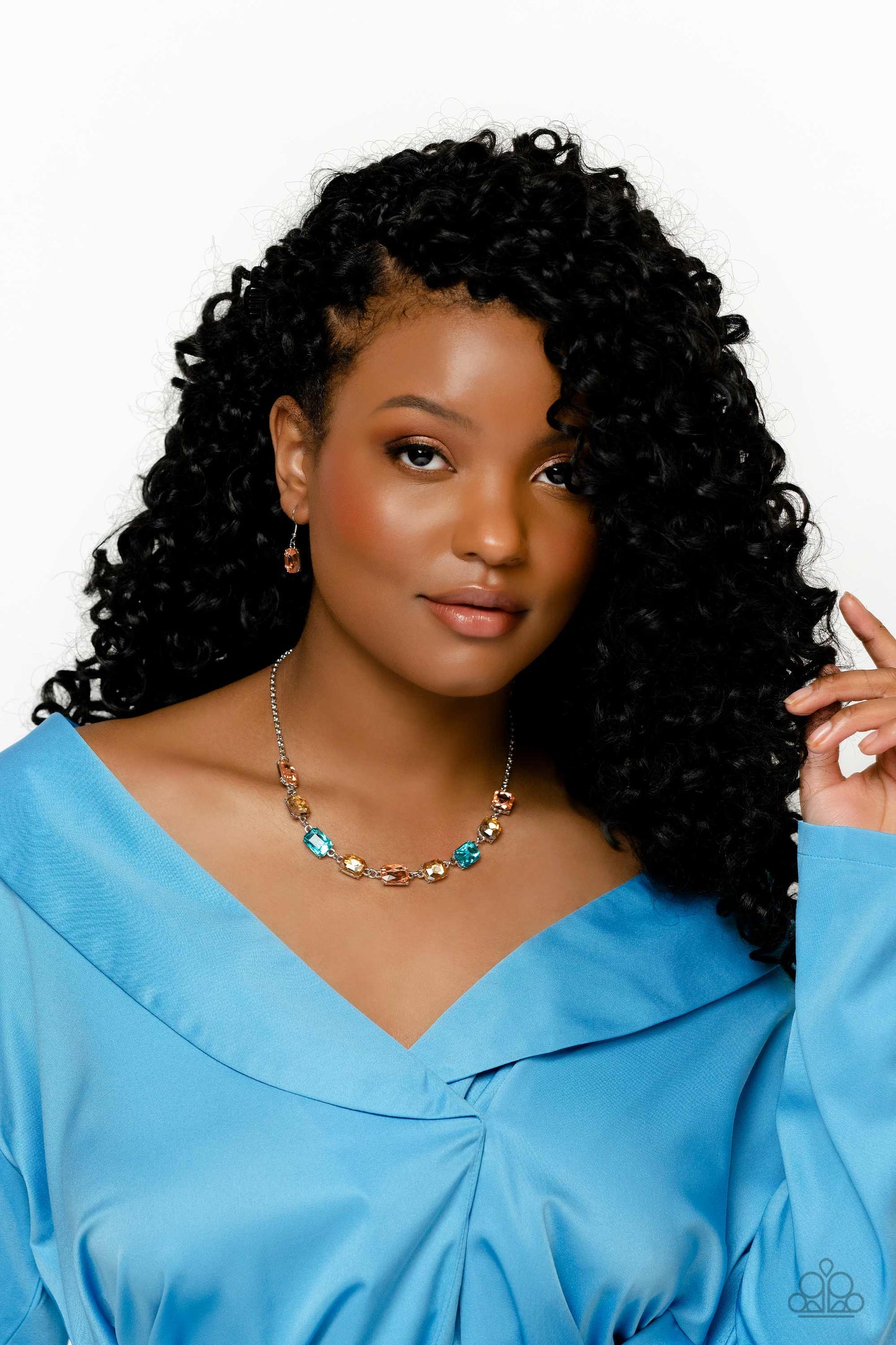 Paparazzi Emerald Envy - Multi Necklace