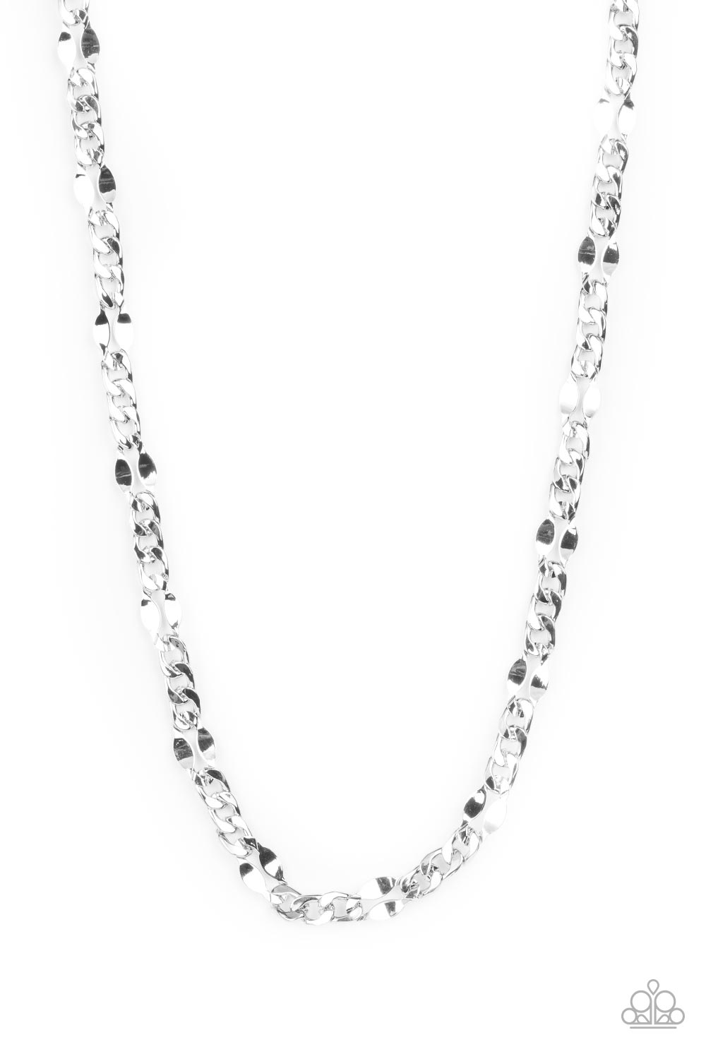 G.O.A.T - Silver Paparazzi Necklace