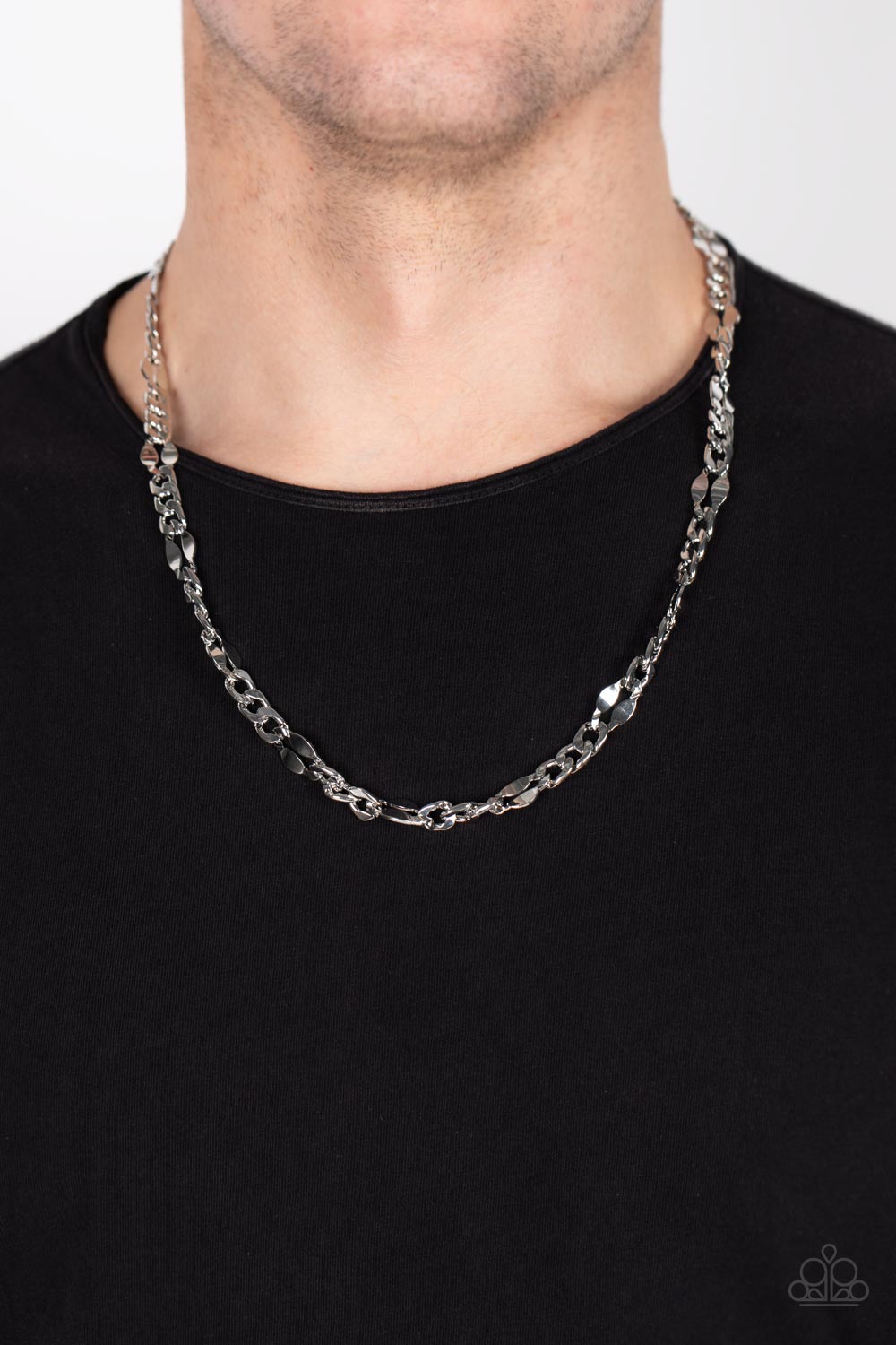 G.O.A.T - Silver Paparazzi Necklace