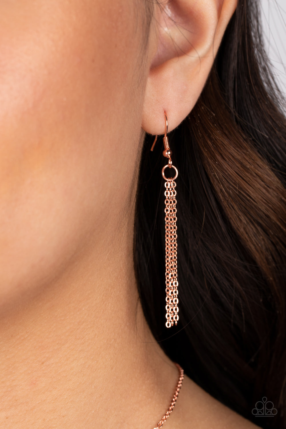 Hugs and Kisses - Copper Paparazzi Necklace