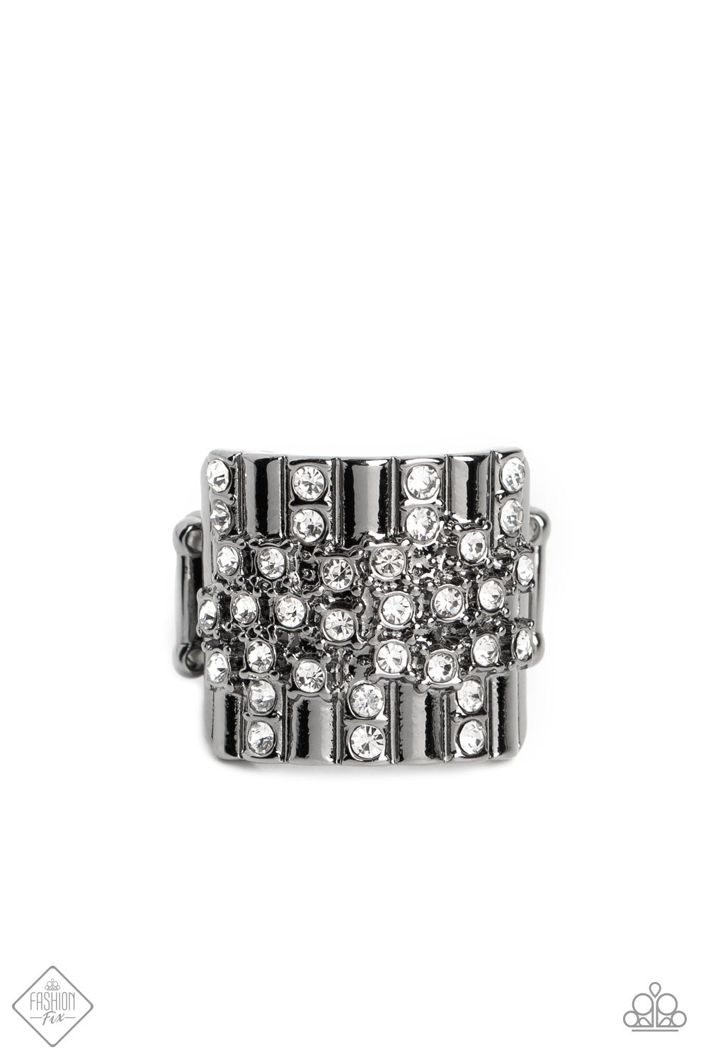 Paparazzi Lawbreaking Loot - Black Ring