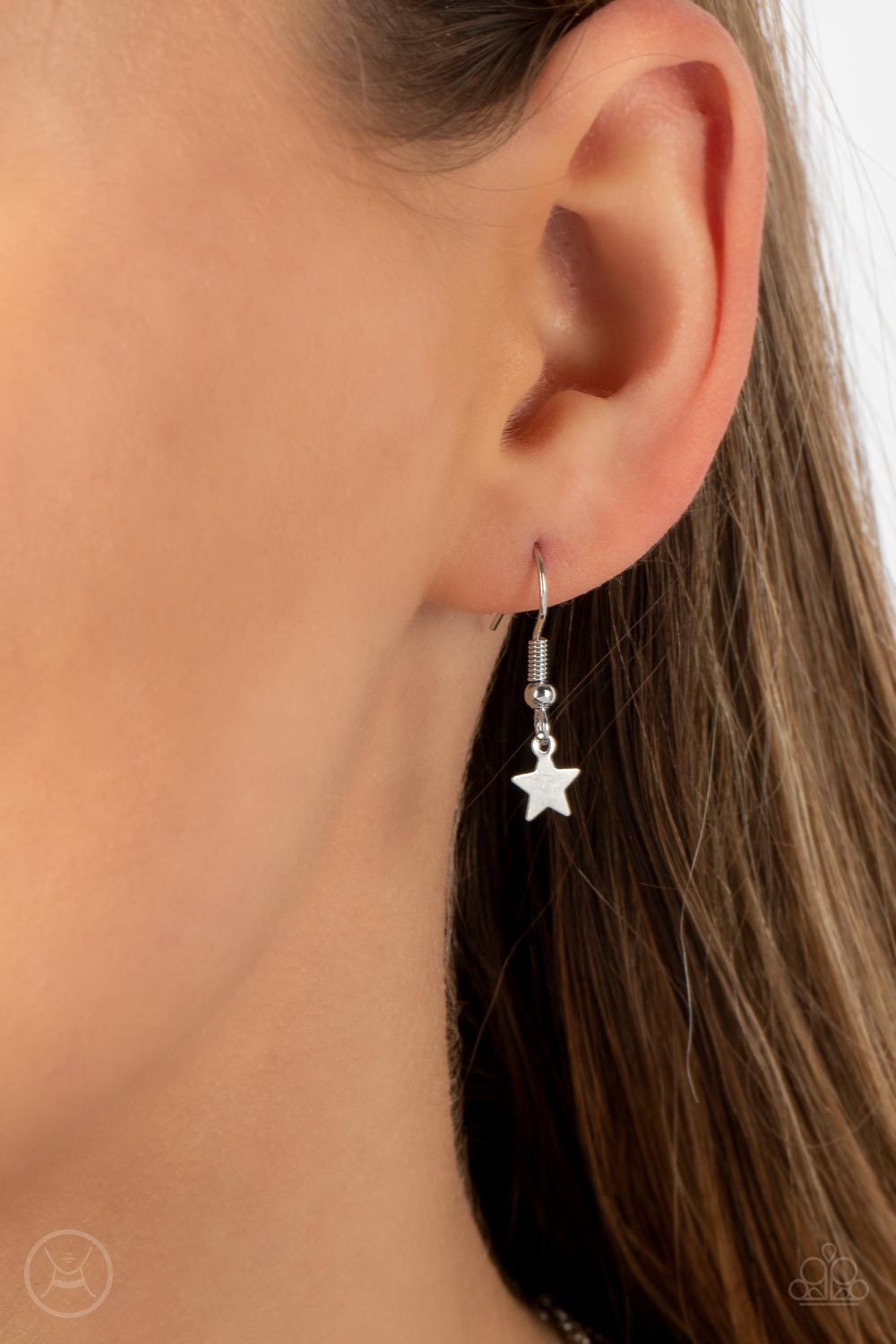 Little Lady Liberty - White Paparazzi Necklace