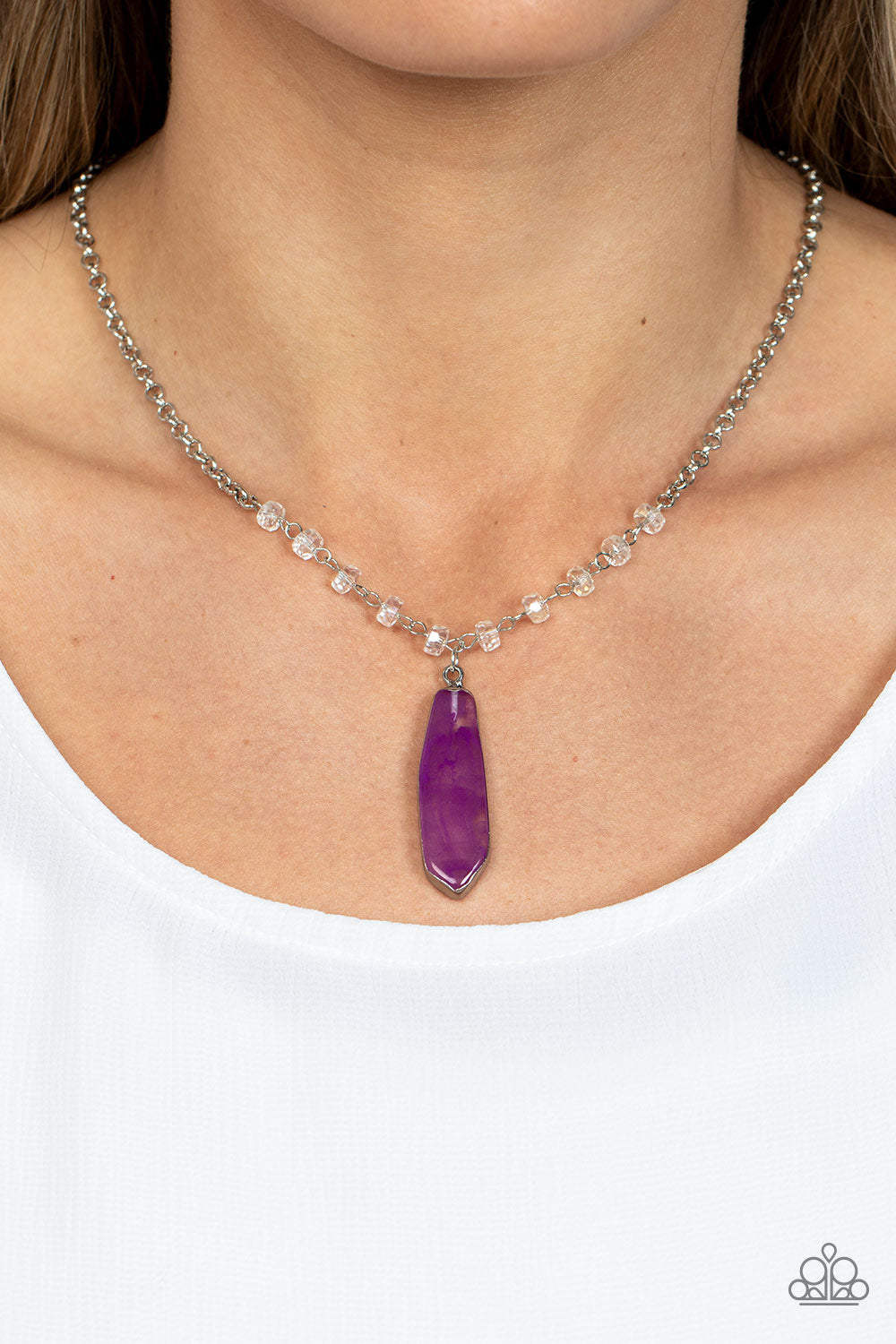 Magical Remedy - Purple Paparazzi Necklace