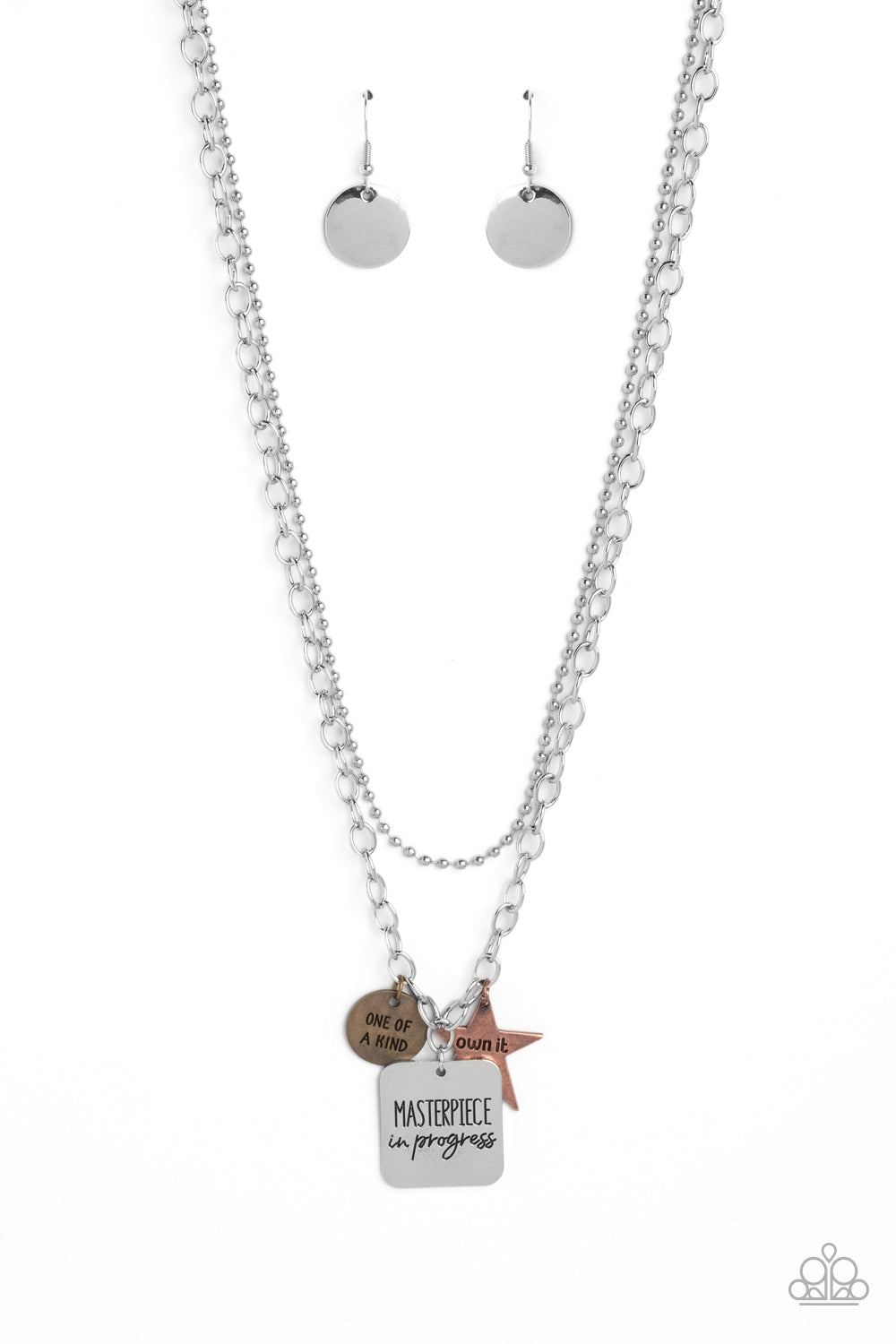  Masterpiece in Progress - Multi Paparazzi Necklace