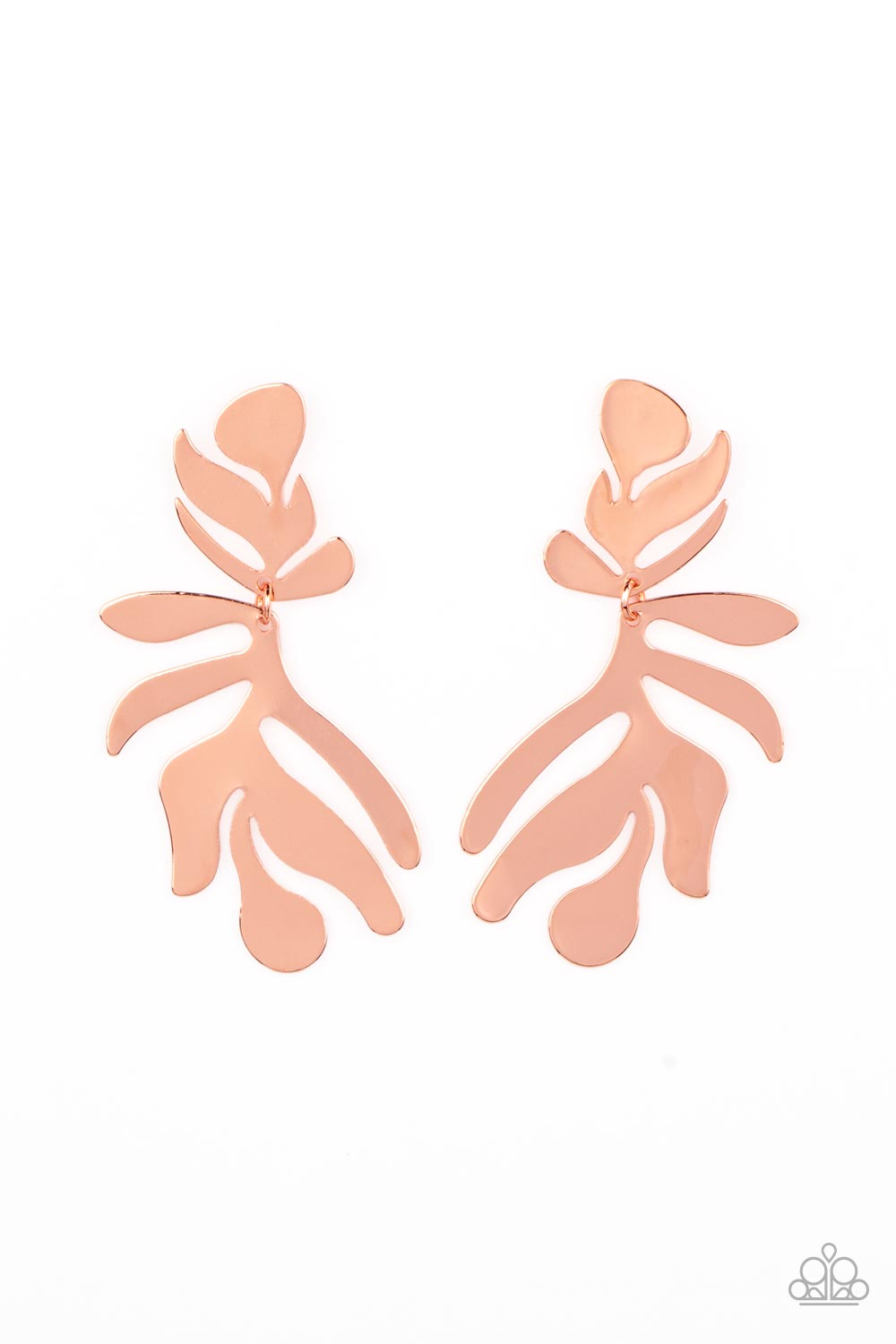 Palm Picnic - Copper Paparazzi Earrings