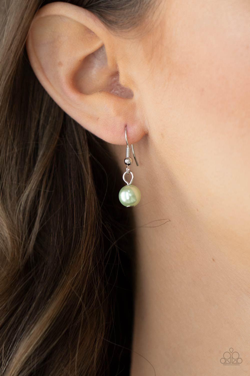 Paparazzi Pearl Essence - Green Necklace