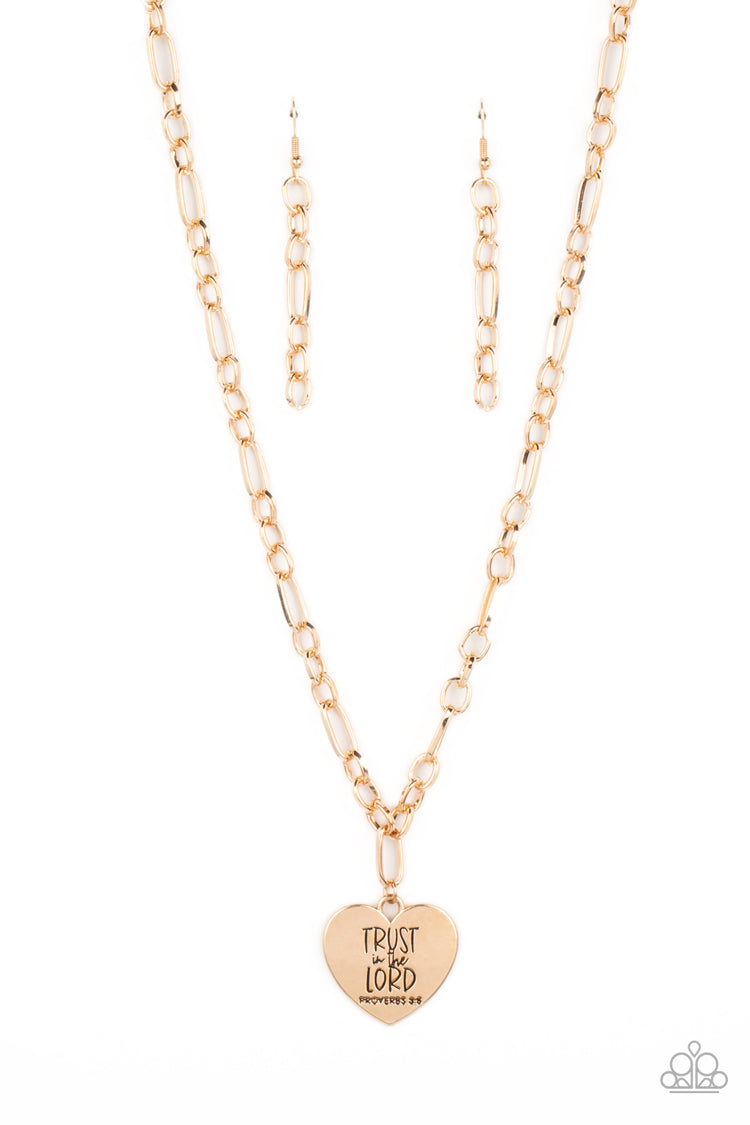 Paparazzi Perennial Proverbs - Gold Necklace