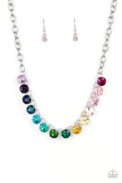 Paparazzi Rainbow Resplendence Multi Necklace