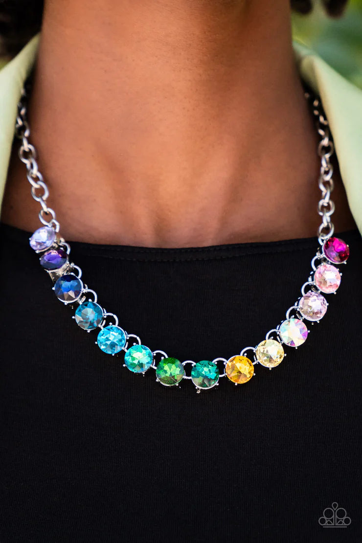 Paparazzi Rainbow Resplendence Multi Necklace