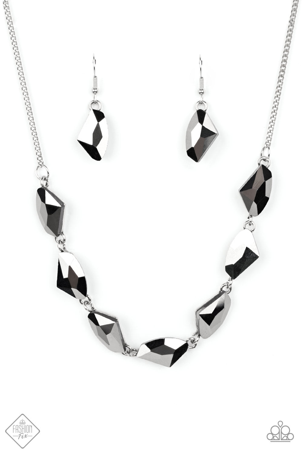 Paparazzi Raw Rapture - Silver Necklace