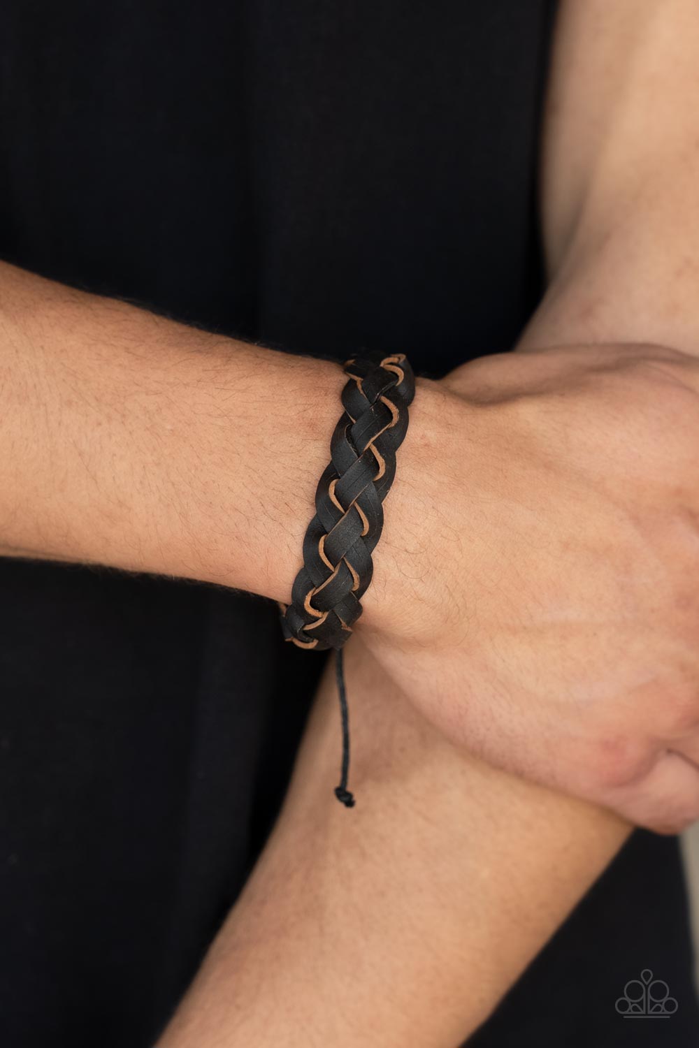Paparazzi SoCal Summer - Black Bracelet