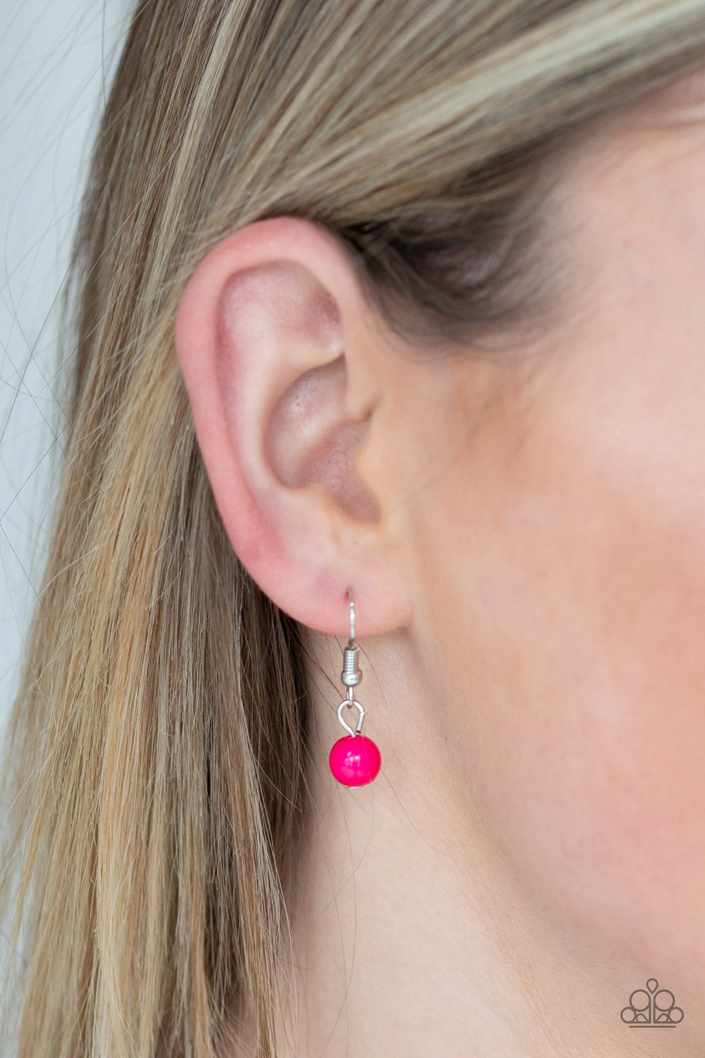 So Solar - pink - Paparazzi Necklace