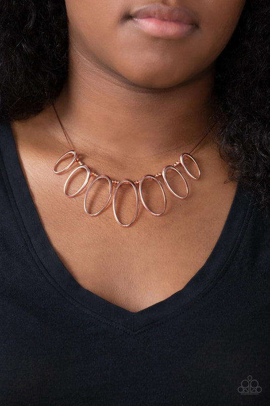 The MANE Ingredient - Copper Paparazzi Necklace