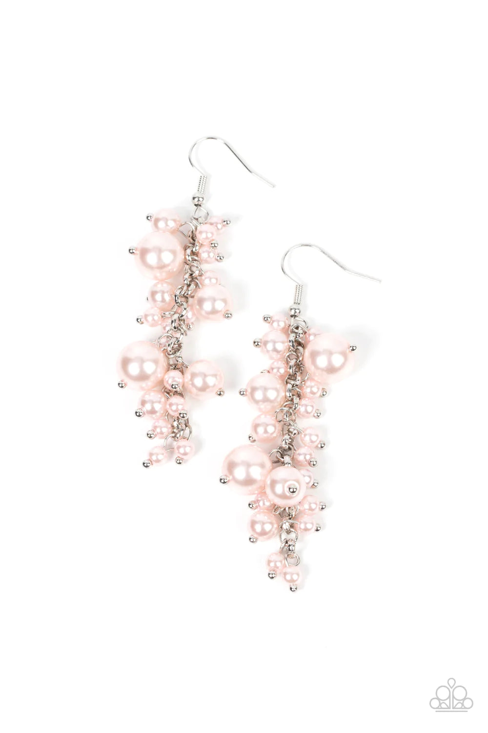 Paparazzi The Rumors are True - Pink Earrings