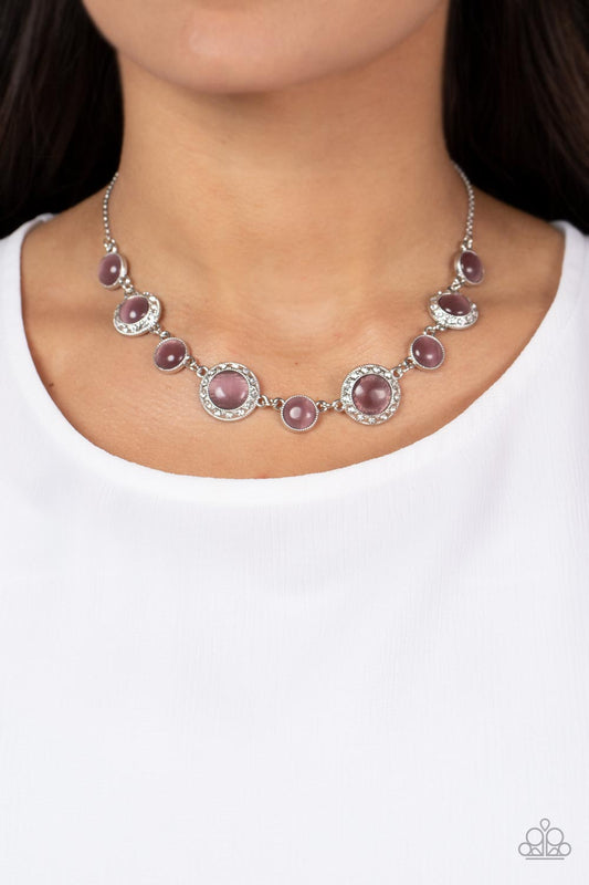 Too Good to BEAM True - Purple Paparazzi Necklace