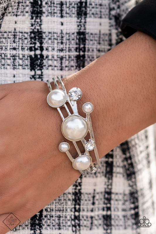 Paparazzi Total SAIL-Out - White Bracelet