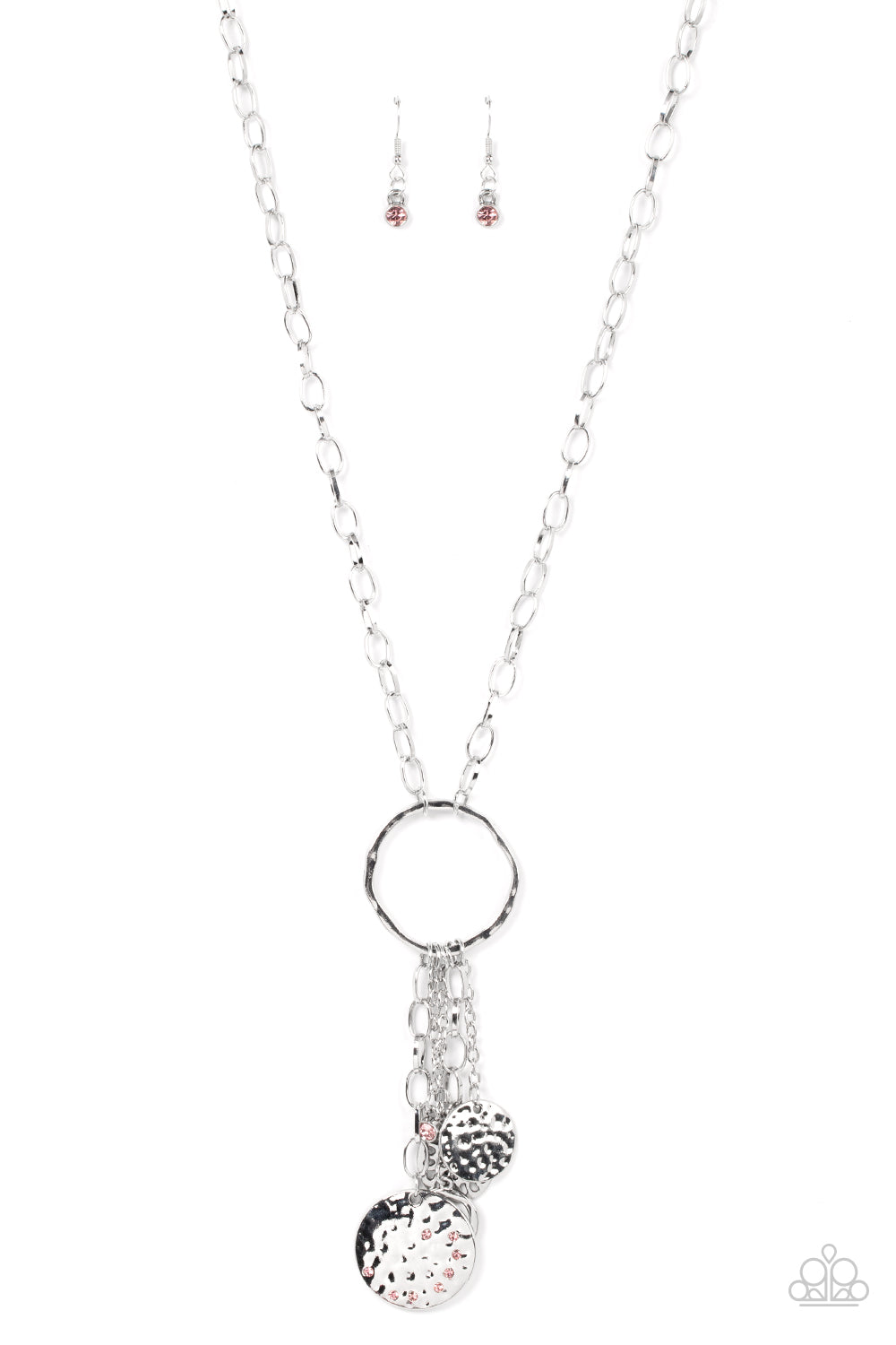 Trinket Twinkle - Pink Paparazzi Necklace