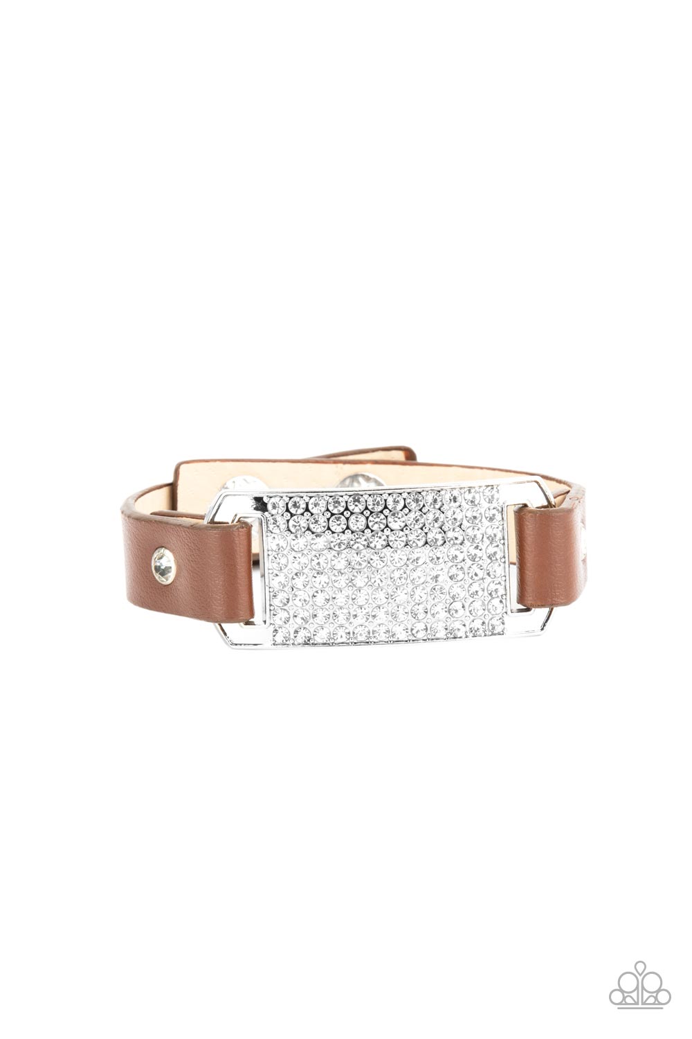 Paparazzi Urban Rivalry - Brown Bracelet