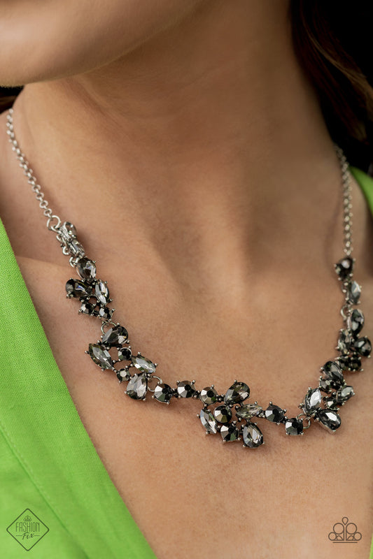 Paparazzi Welcome to the Ice Age - Silver Necklace