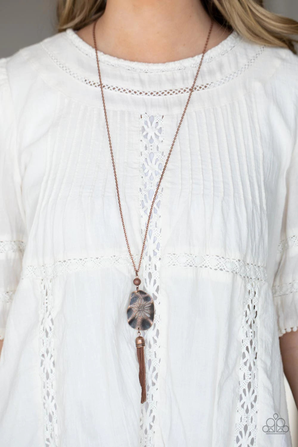 Botanical Beaches - Copper Paparazzi Necklace
