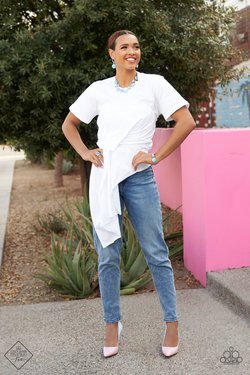 Drop a TINT - Blue Paparazzi Earrings