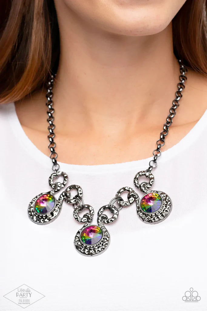 Hypnotized - Multi Paparazzi Necklace