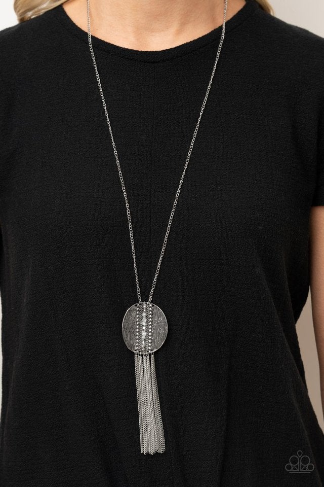 Radical Refinery - Silver - Paparazzi Necklace