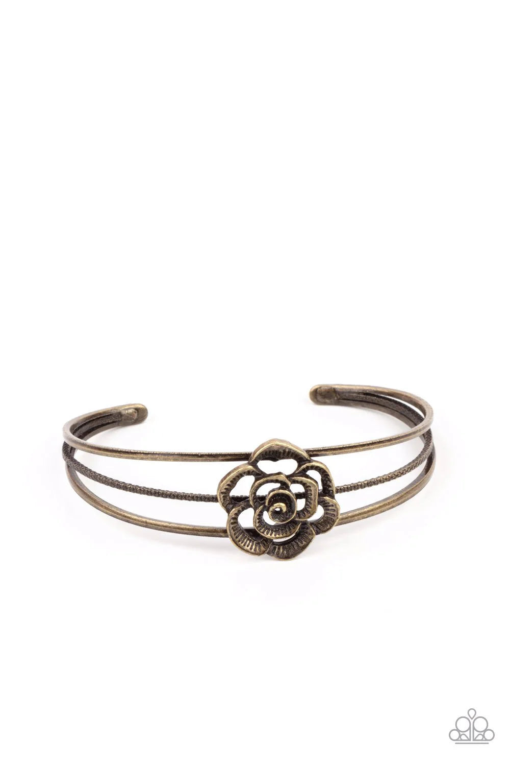 Paparazzi Rosy Repose Brass Bracelet