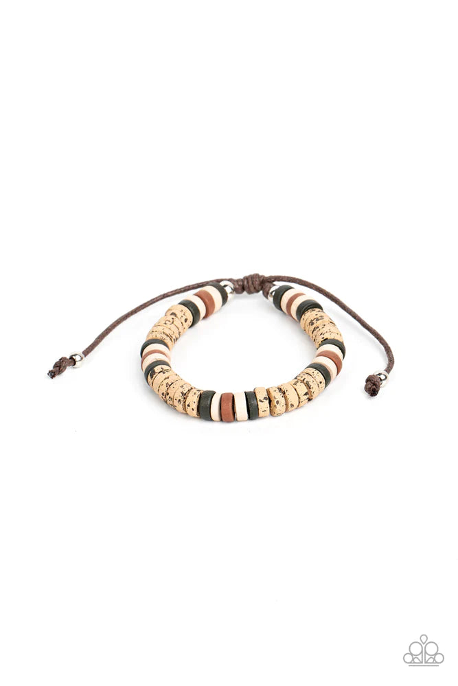 Paparazzi Wild Wanderer - Brown Bracelet