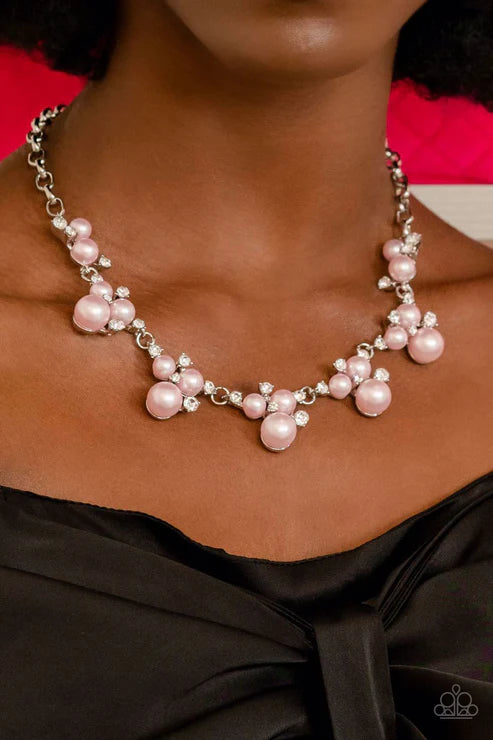 Paparazzi Toast to Perfection - Pink Necklace