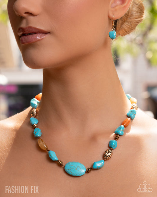 Paparazzi Adorably Adaptable - Multi Necklace
